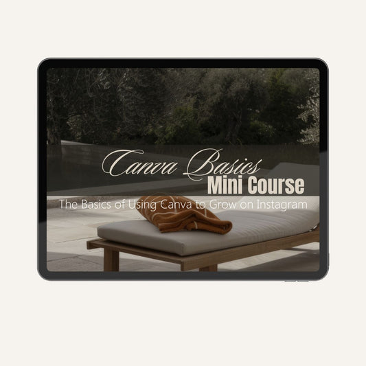 Canva Basics Mini Course